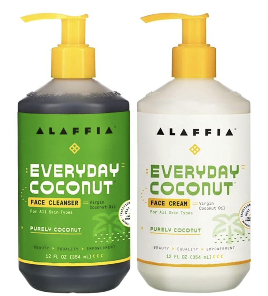 Alaffia EveryDay Coconut Face Cleanser and Face Cream