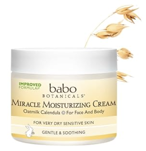 Babo Botanicals Moisturizing Oat & Calendula Miracle Face Cream