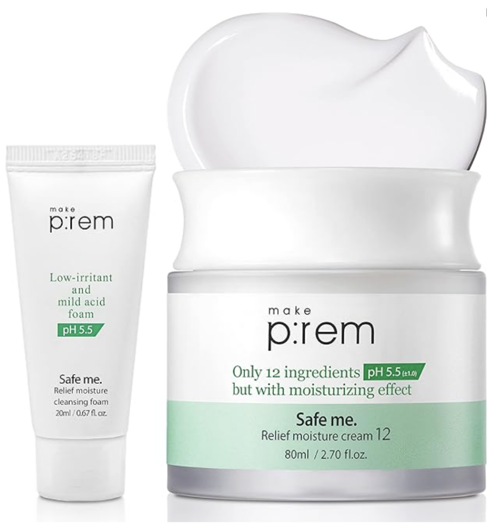 MAKEPREM Safe Me. Relief Moisture Cream for Dry Sensitive Skin