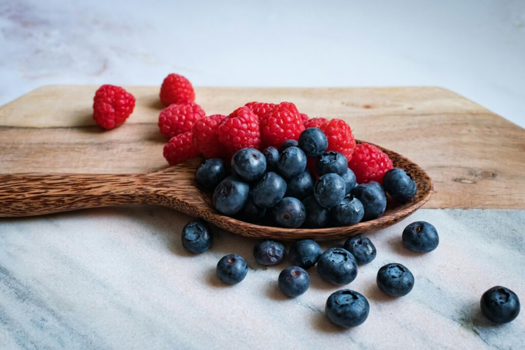 Berries are a healthy food to eat during pregnancy