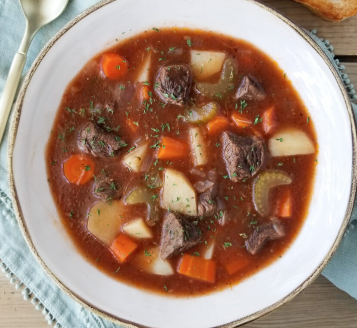 Beef soup rich in essential vitamin iron needed for pregnancy
