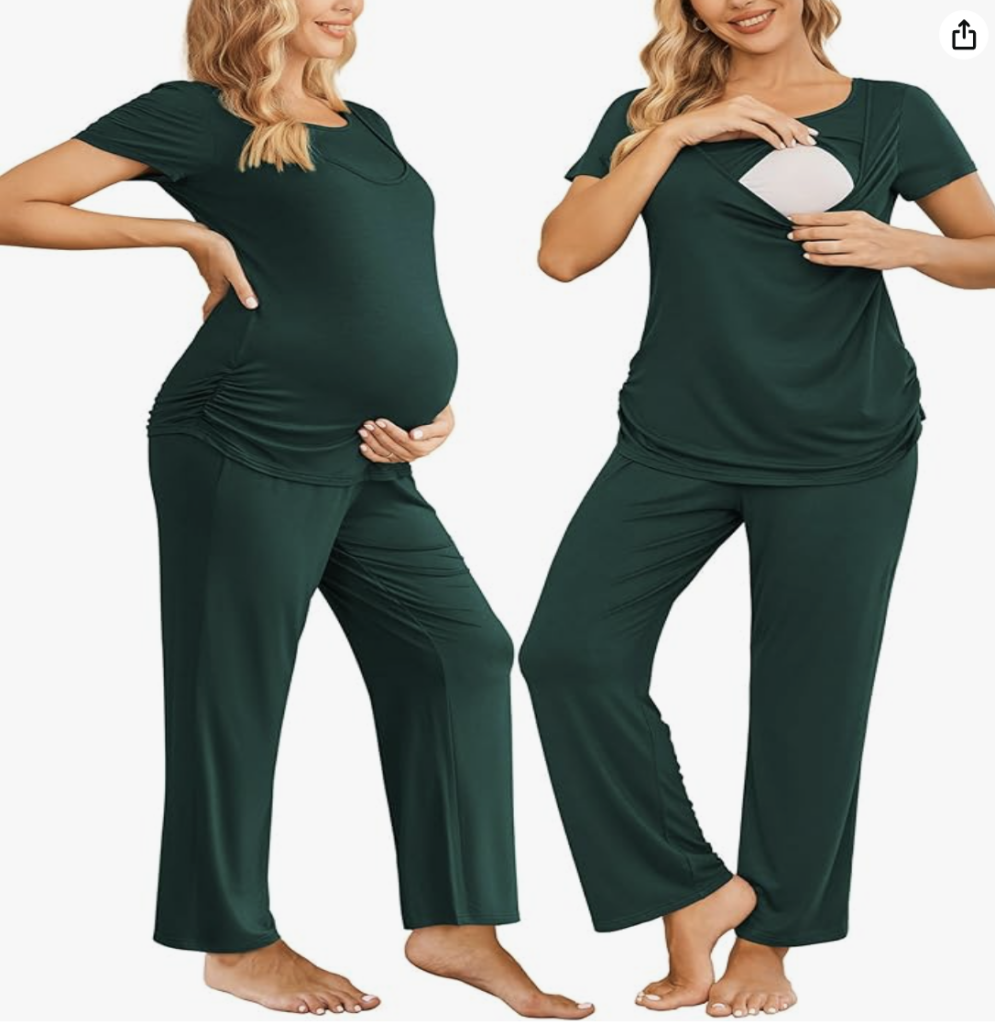 Hospital outfit for new moms
